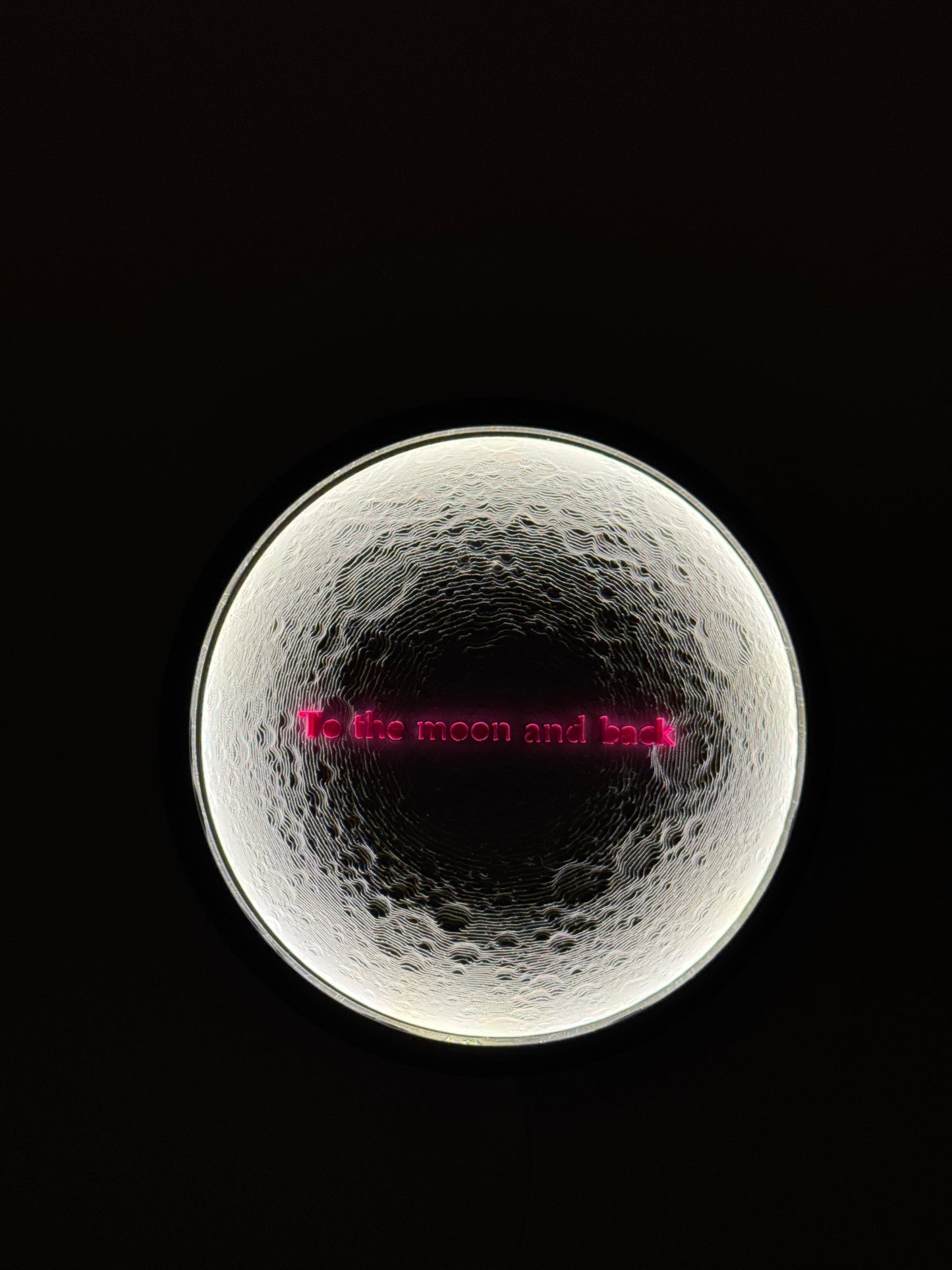 To the Moon and Back | Lampada LED 3D OROTECH3D