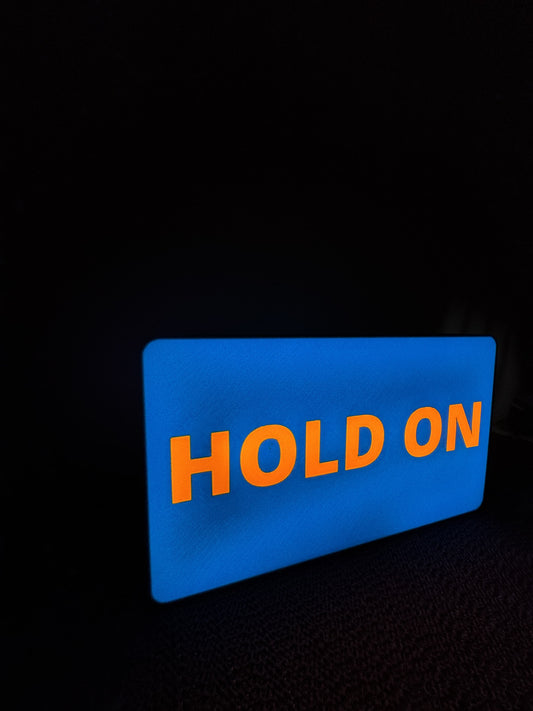 LAMPADA 3D "HOLD ON"