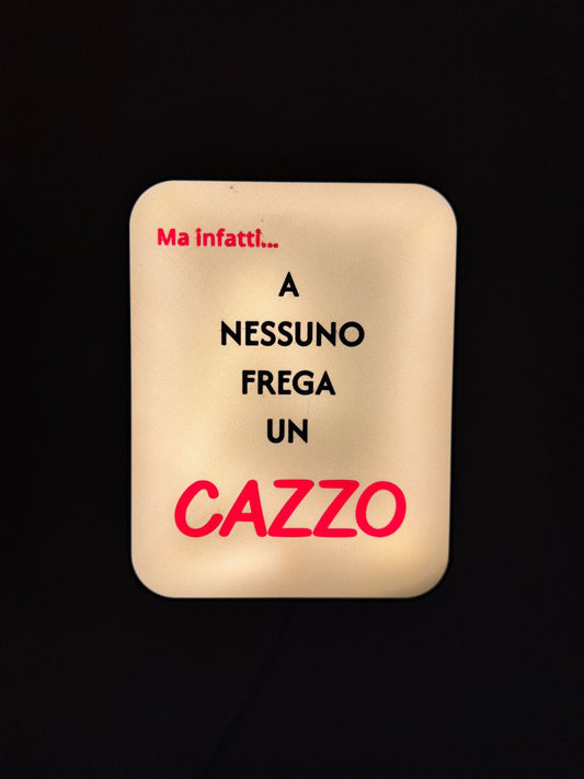 LAMPADA 3D "Non Frega a Nessuno"